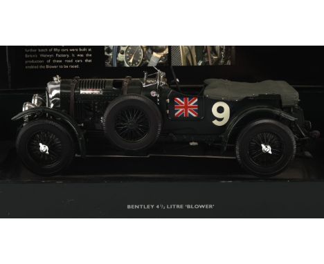 A Minichamps 1:18 scale Bentley 4.5 litre 'Blower' die-cast model car, boxedCondition Report:  The car is in very good condit