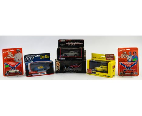 A Corgi Classics James Bond Aston Martin DB5, No 04302 from 'Tomorrow Never Dies', a Corgi James Bond Sunbeam Alpine from 'Dr