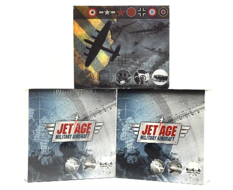 Atlas Editions, Jet Age Military Aircraft, a collection of seventeen small scale models, all boxed. (17)
