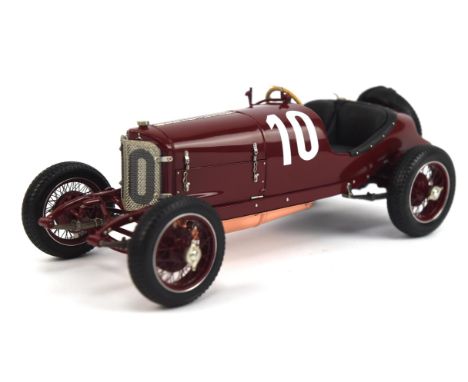 A CMC 1:18 die-cast scale model of a 1924 Mercedes Targa Florio, boxed.