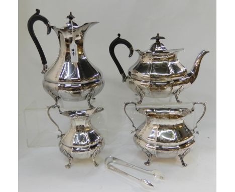 A four piece EPNS tea service Condition Report: Available upon request
