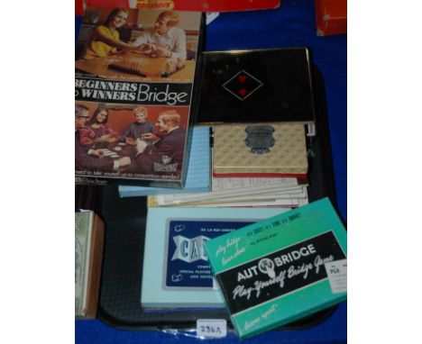 A collection of various playing card sets Condition Report: Available upon request