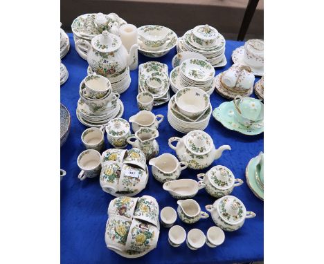 An extensive Masons Strathmore pattern tea and dinner service Condition Report: Available upon request