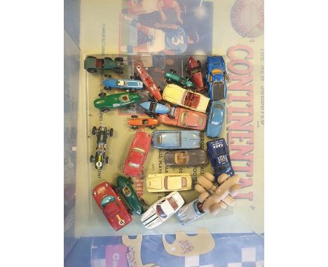 Quantity of vintage model vehicles to include Spoton Aston Martin,&nbsp;Spoton Jaguar XKL, Dinky, Corgi and other vehicles ( 