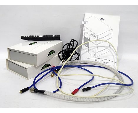 Quantity of hifi cabling,&nbsp;Naim remote control and Naim owners manual&nbsp;  