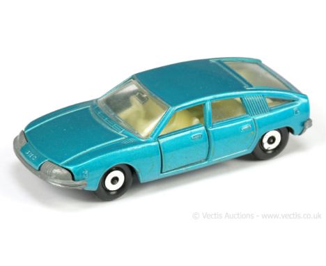 Matchbox Superfast 56a BMC Pininfarina factory pre-production colour trial - metallic blue body with low arches, clear window