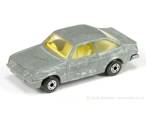 Matchbox Superfast 9c Ford Escort RS2000 factory pre-production trial model - bare metal body &amp; base which has not been z