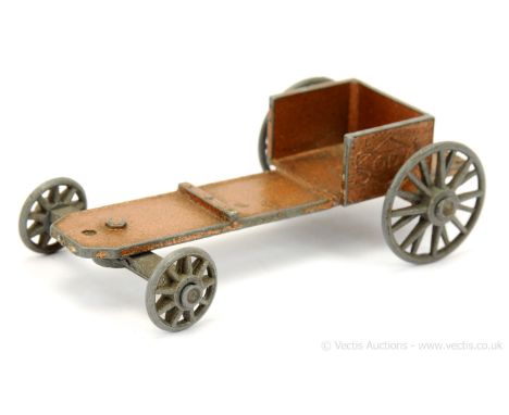 Early Moko Lesney Toys Soapbox Racer - Fair play worn but without any structural damage, please note the original figure is m