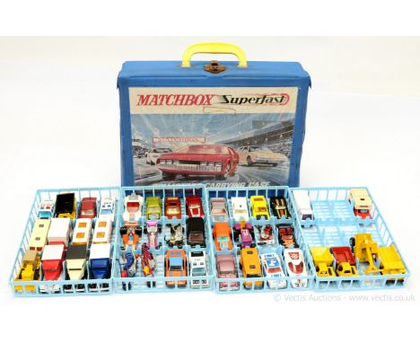 Matchbox Superfast group of unboxed 1970's to 1980's issue models mostly Made in England but does include a few later Made in