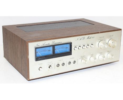 Vintage New Acoustic Dimension Model 60 stereo amplifier 