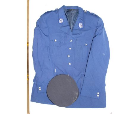Vintage Belgian police uniform and cap 