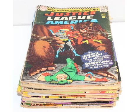 DC Comics - Justice League America with Batman, mainly from the 1960's and 1970's [circa 20 total]