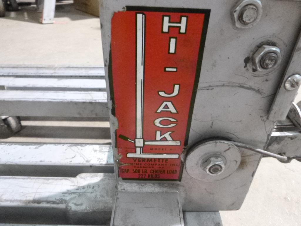 Vermette A1 HiJacker 500 lb. Lift, 15 ft. Reach with Stabilizer