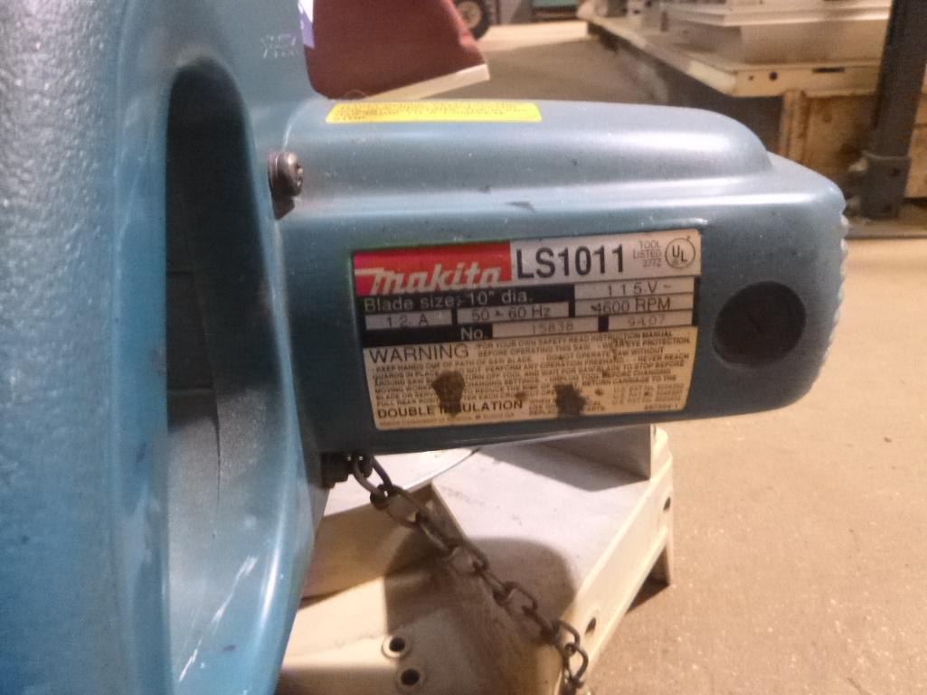 Saw, Miter Power 10 In. Sliding, Makita Model LS1011