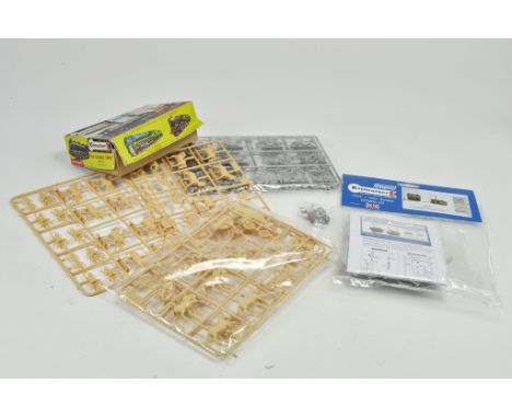 Misc. group of plastic kit issues comprising Kitmaster Model Railway plus Roman Figures on sprues. 