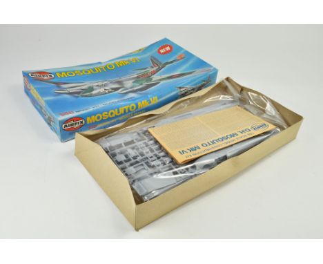 Airfix Model Kit comprising 1/48 Mosquito MK VI. Looks to be complete and unstarted.