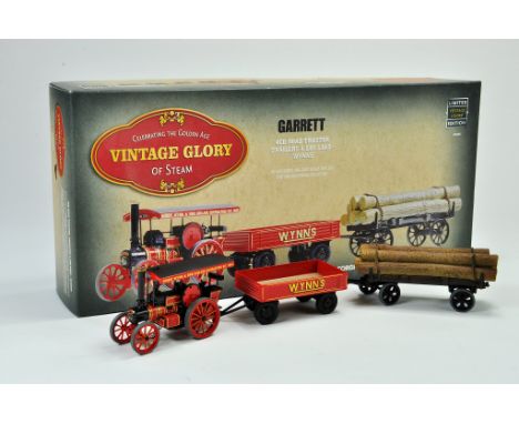 Corgi Model Truck Vintage Glory issue comprising 4CD Road Tractor, Trailers &amp; Log Load in the livery of Wynns, appears Ge