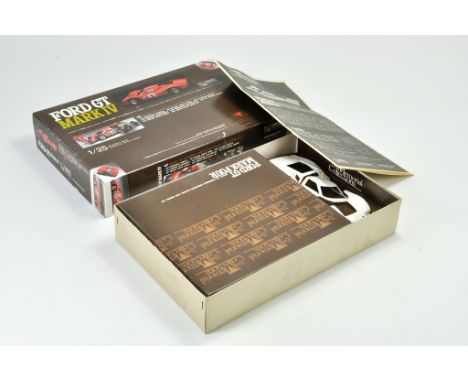 Union Model Kit comprising 1/25 48 Ford GT Mark IV. Looks to be complete and unstarted.