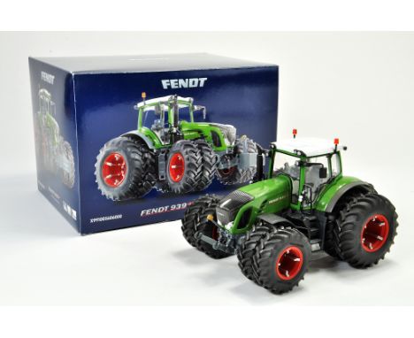 Wiking 1/32 Diecast Model Farm Issue comprising Fendt 939 Vario Tractor on dual wheels, appears Generally Very Good, some lig
