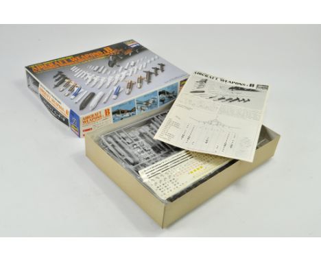 Hasegawa Hobby Model Kit comprising 1/48 Aircraft Weapons: B US Guided Bombs and Rocket Launchers. Looks to be complete and u