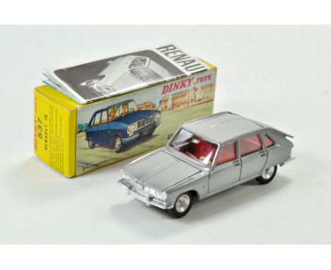 French Dinky No. 537 Renault 16 in silver with red interior. Generally excellent in excellent box with leaflet.