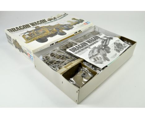 Tamiya Model Kit comprising 1/35 Dragon Wagon. Looks to be complete and unstarted.