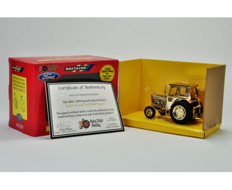 Britains 1/32 Diecast Model Farm Issue comprising Farm Toys Forum Special Limited Edition Ford 6600 Tractor in GOLD, Limited 