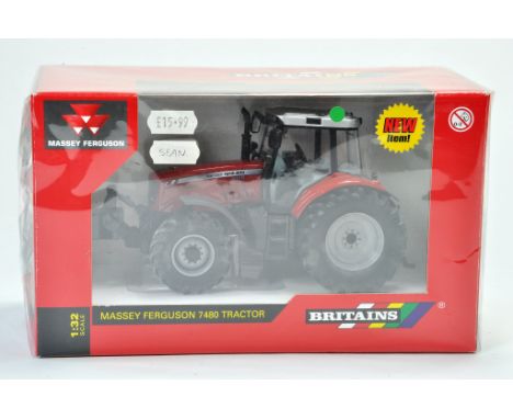 Britains 1/32 diecast model Farm Issue comprising Massey Ferguson 7480 Tractor. Excellent not displayed, sealed in wrapper.