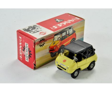 Mercury No. 21 Ranger in light yellow. Generally very good to excellent in good to very good box.