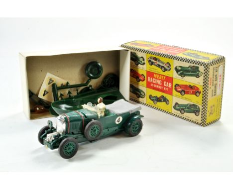 Scalextric Bentley Slot Car Issue plus Merit Plastic Kit, complete, comprising 1956 BRM. 