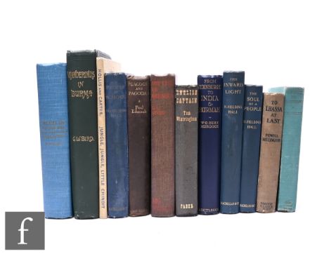 Travel / Exploration - A collection of books to include W. G. Burn Murdoch - From Edinburgh To India &amp; Burmah, Routledge,