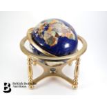 Lapis Ocean Table Top World Globe