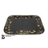 Japanese Black Tray