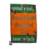 Brooke Bond Enamel Sign