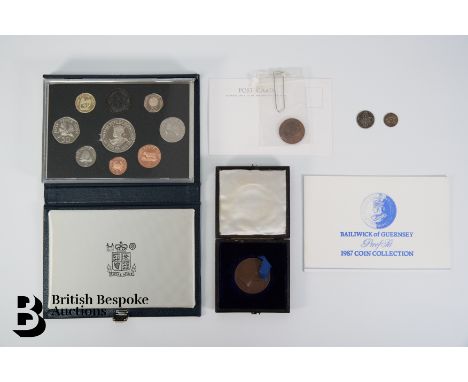 George II 1758 shilling struck in silver. The obverse features the 'Old Head' portrait of George II, whilst the reverse featu