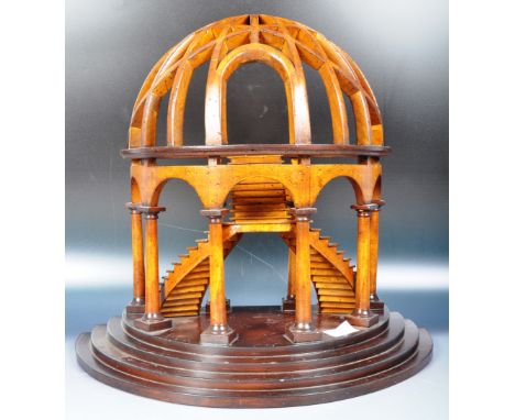 A 19th Century Grand Tour Italian fruitwood &amp; walnut model of&nbsp;Florence Cathedral, formally the Cattedrale di Santa M