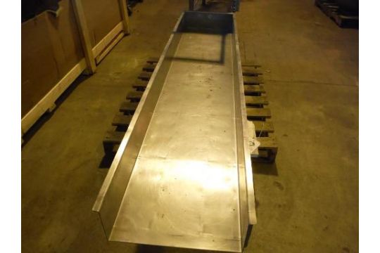 Fmc Syntron Vibratory Feed Table Model Bf2a Vibrators 72 In L