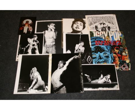 ROCK LEGENDS - collection of memorabilia relating to Jimi Hendrix, Bob Dylan, Janis Joplin & Iggy Pop from the archives of a 