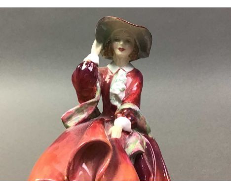 COLLECTION OF CERAMIC FIGURES PRIMARILY ROYAL DOULTON including Priscilla and Chloe, also a Royal Worcester Tommy figureQty: 