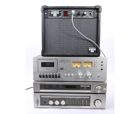 A collection of 20th century Hi-FI audio music equipment. The collection to include a Pioneer stereo tuner amplifier TA-210L,