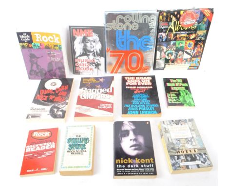 Of musical interest - A collection of music related reference books and collective journalism, to include; Rock 'n' Roll Read