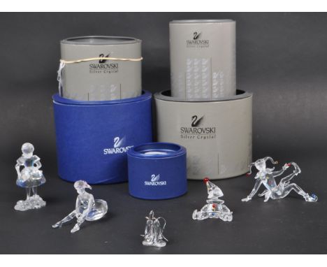 Swarovski - A collection of boxed Swarovski crystal decorative figures. The collection to include a Swarovski Silver Crystal 