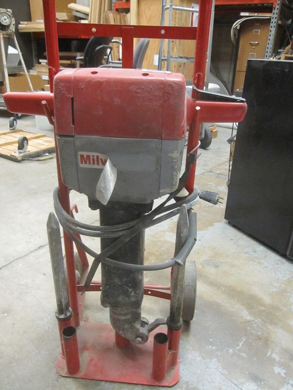 Milwaukee Model 5338 Electric Jack Hammer , Serial Number 8051782 1400