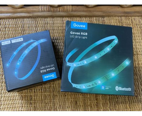 Two boxed Govee LED light strips (unchecked/untested) 