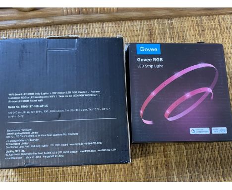 Two boxed Govee LED light strips (unchecked/untested) 