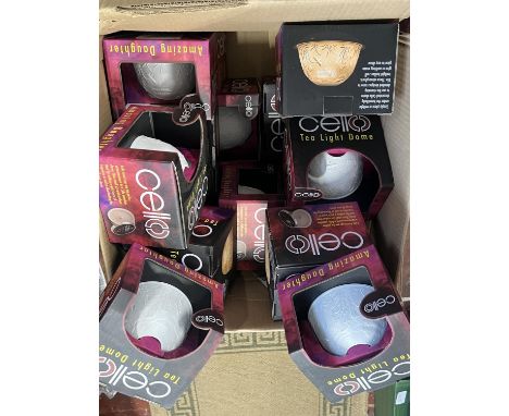A job lot of new tea light domes, shipping unavailable 