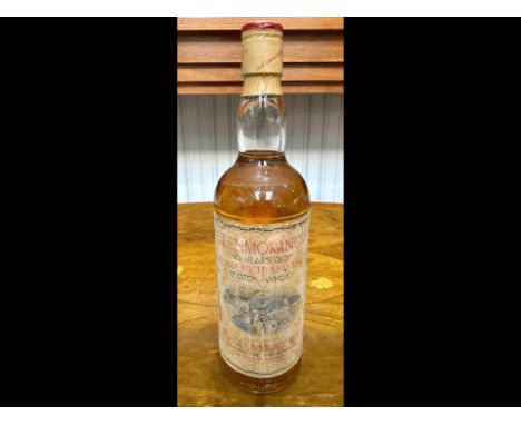 Bottle of Glenmorangie 10 Years Old Single Highland Malt Scotch Whisky.