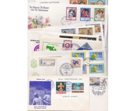 Scouting batch of ten Scouting First Day Covers 1967-1980's (10)