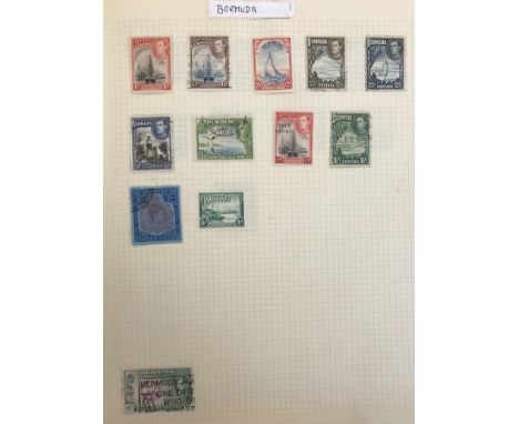 Commonwealth KGVI stamp collection 