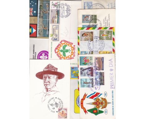 Scouting Assorted Scout First Day Covers 1963-1980's (10)
